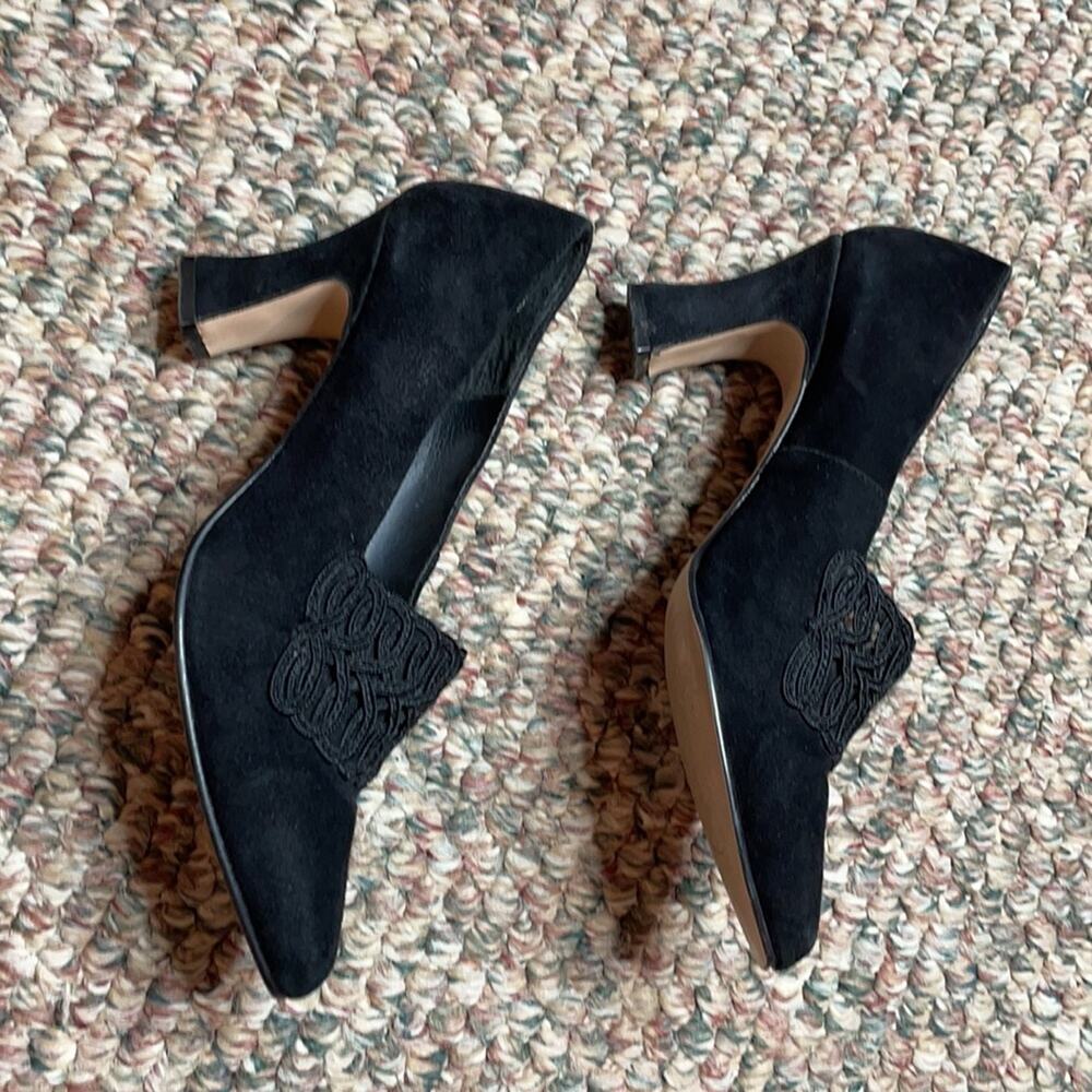 Escapade leather black 3 inch heels - Picture 4 of 9